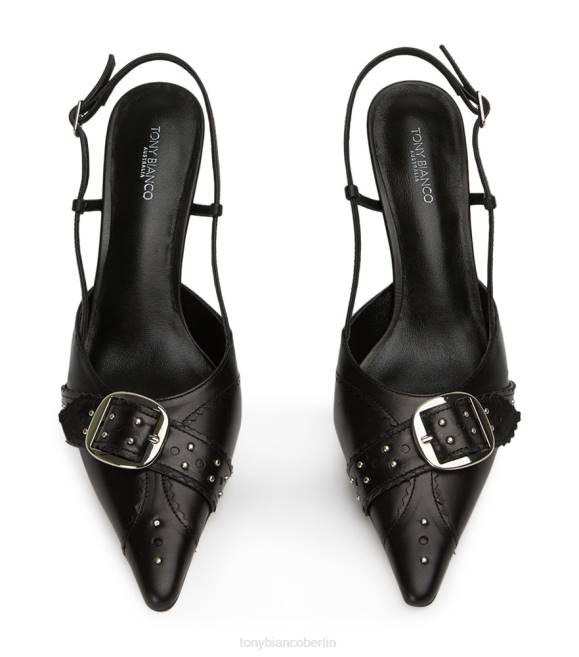 niedrige Absätze| de Tony Bianco Frauen Sadie-Heels schwarze Komo 4624268